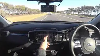 RambleDrive Timelapse of Horsham to Rainbow with OpenPilot
