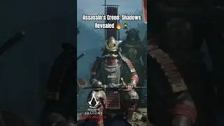 Assassin's Creed: Shadows Revealed 🔥🥷 #assassinscreed #AssassinsCreedShadows #shorts