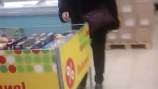 Ольга Бузова в Пятерочке