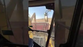 Biçerdöver arpa hasadı