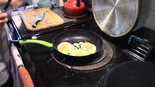 Яйця з шпинатом