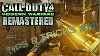 COD 4: Modern Warfare Remastered - TDM (TIPS & TRICKS #1)