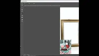 Insert any image in photoframe in photoshop tutorial #shorts