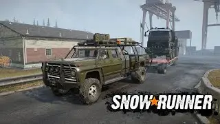 SnowRunner #12 - И снова F750 и Бандит. Помогаем другу