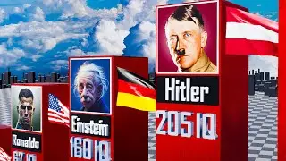 IQ of Famous People | 3D Comparison