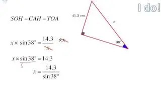 5B Finding an unknown in denominator - trigonometry