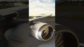 Engine takeoff view #aviation #flightsimulator #flightsim #airplane #pilot #plane