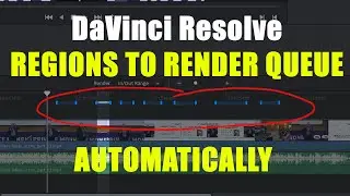 Add all regions to render queue automatically in DaVinci Resolve!