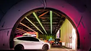 Elon Musk's Boring Company Las Vegas Loop - Las Vegas Convention Center During SEMA 2022