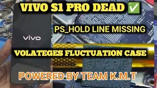 VIVO S1 PRO DEAD ✅ PS_HOLD LINE MISSING |KRISH MOBILE TRAINING INSTITUTE |
