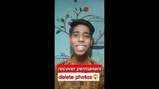 #shorts recover permanent delete photos 😱