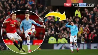 Do You Remember Phil Foden's First Ever League Start Against Manchester United?