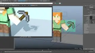 Minecraft Rig Update - Item Shadow Fix