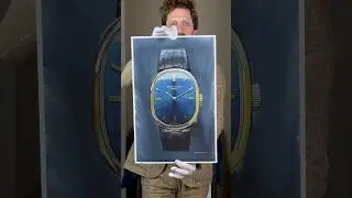 Patek Philippe Golden Ellipse. Available Now. Watercolor on Paper. #art #watches