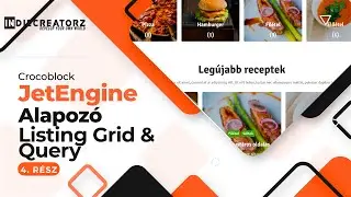 JetEngine - Alapozó | 4. Rész - Listing grid - Poszt, Taxonómia & felhasználók  listázása