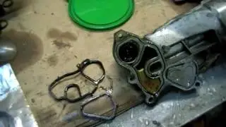 Citroen C4 EP6 Oil Filter Housing Flowing