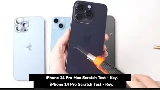 iPhone 14, iPhone 14 Pro, iPhone 14 Pro Max Scratch Test | iPhone 14 series Durability Test?