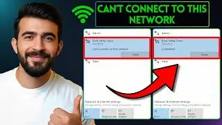 FIX Can't Connect to This Network Error on Windows 10 (WiFi Not Connecting)