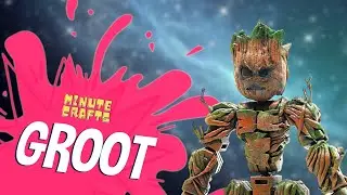 Minute Crafts ✂️ : Groot from Guardians of the Galaxy