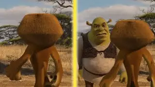 Shrek Vs Alex - Quick behind the scenes