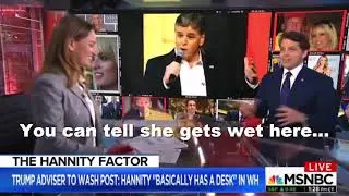 Wow, Anthony Scaramucci is seducing Katy Tur!