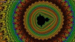 fractal zoom #9 - dense forest