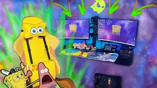 😎😱 I GOT THE ULTIMATE SPONGEBOB GAMING SETUP!  😱 😎