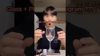 Glass + Phone = Hologram?? 