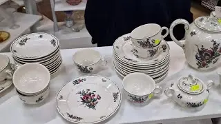 Second Hand Deutschland секонд-хенд Германия фарфор хрусталь.