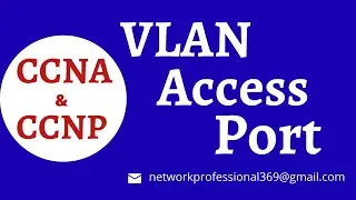 VLAN Access Ports || Explained concept & Configuration || CCNA Routing & Switching