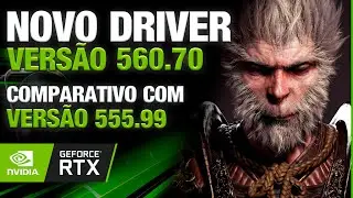 CORRAM PARA AS COLINAS. BO no novo DRIVER 560.70 da NVIDIA