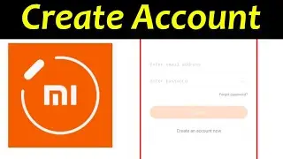how to create account in mi fit app