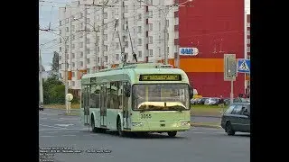 Троллейбус Минска БКМ-321 , борт.№ 3055 (17.12.2017)