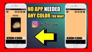 how to CHANGE BACKGROUND COLOR on INSTAGRAM STORY ✅2023✅