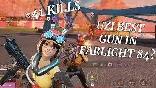 MAGGIE WITH UZI/INVADER IS INSANE | 41 SQUAD KILLS FARLIGHT 84