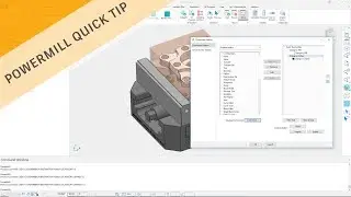 QUICK TIP: PowerMill Basics | Understanding the 'Echo Command'
