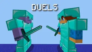 This Minecraft Server Added DUELS... (Minecraft Bedrock)