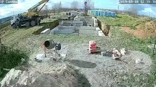 Part 2. Building a house from gas blocks. Ground floor with your own hands. A house from scratch.