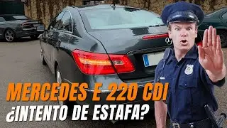 Scam attempt? 👮🏻🚔 Mercedes E 220 CDI