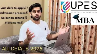 All Information about MBA Program in UPES Dehradun 2025| Worth it or not??