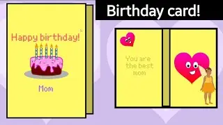 How to make card in scratch