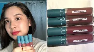 rom&nd Zero Velvet Tint (Vintage Filter Series) | WORTH IT OR SKIP IT | Swatch and Review