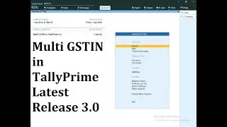 Multi GSTIN in TallyPrime 3.0 | TallyPrime Release 3.0 Coming Soon