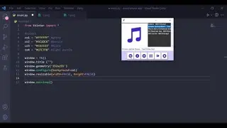 How to Build a music player using Python | Tkinter | GUI