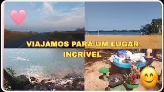 VLOG! FIZEMOS UMA NINE VIAGEM DE 4 HORAS+PRAIA DE ÁGUA DOCE🌞+MUITA DIVERSÃO ÁGUA CRISTALINA🥰