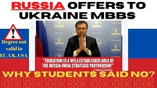 #108 Ukraine not allowing Med Students to take transfer after Russia’s Offer to Indian MBBS Students