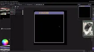 Pixel Art - editing my stream overlay