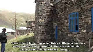 Khinalug village, Guba region, Azerbaijan