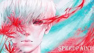 Kaneki Ken (Tokyo Ghoul) - Speedpaint