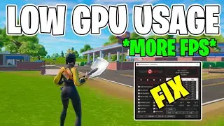 How to fix High CPU Usage & Low GPU Usage in Fortnite Season 3
